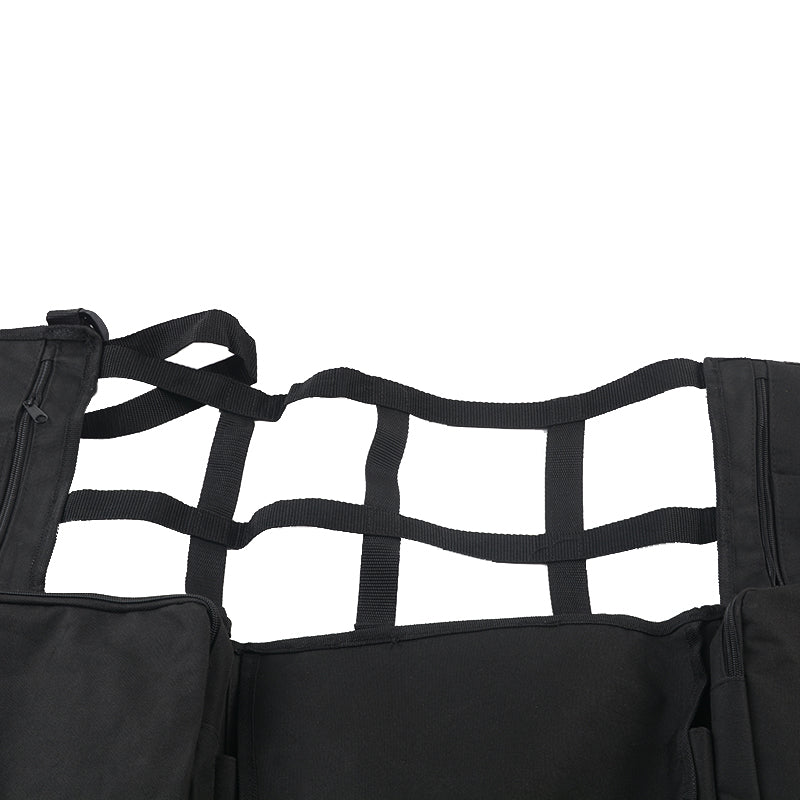 4x4wavers Rear Storage Bag /Trunk Cargo Tool Organizers Holder Backseat for Fits for Jeep JK/JKU/ JL/JLU/4XE/JT 2007-2025 - 4X4 WAVERS