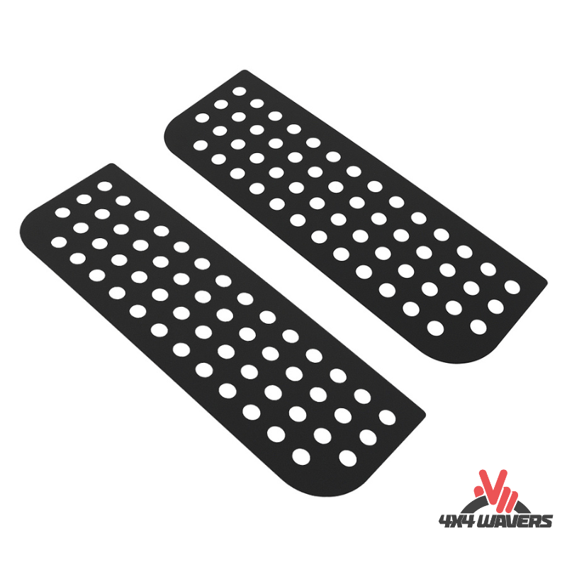 4x4wavers Aluminum Rear Side Window Cover - 4X4 WAVERS