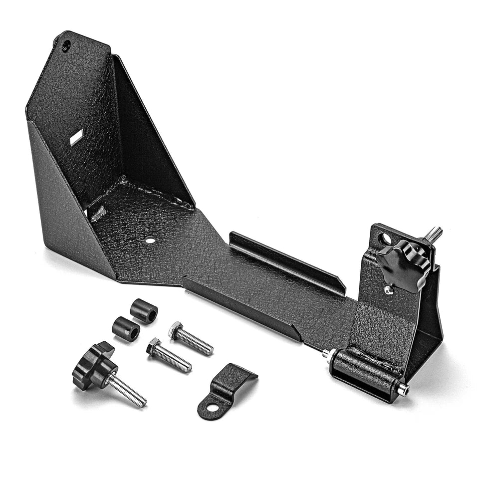 4X4Wavers Steel Rear Hi-Lift Jack Mount Holder Tailgate Bracket - 4X4 WAVERS