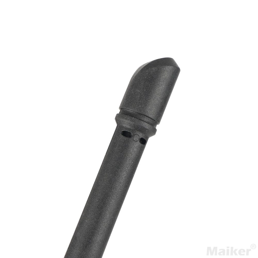 4x4wavers 13 inches Flexible Rubber Antenna Replacement for all jeep wrangler models - 4X4 WAVERS