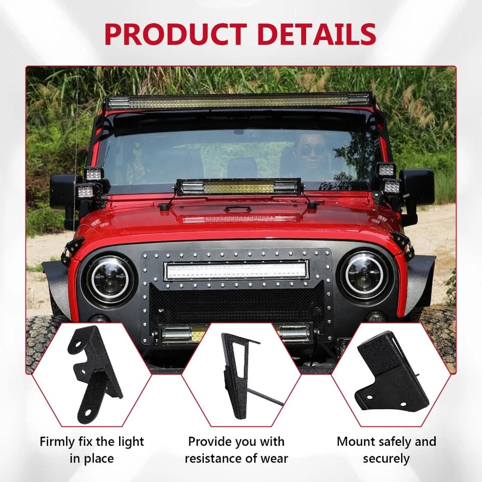 4X4Wavers A-Pillar Dual Deck Mounting Bracket - 4X4 WAVERS