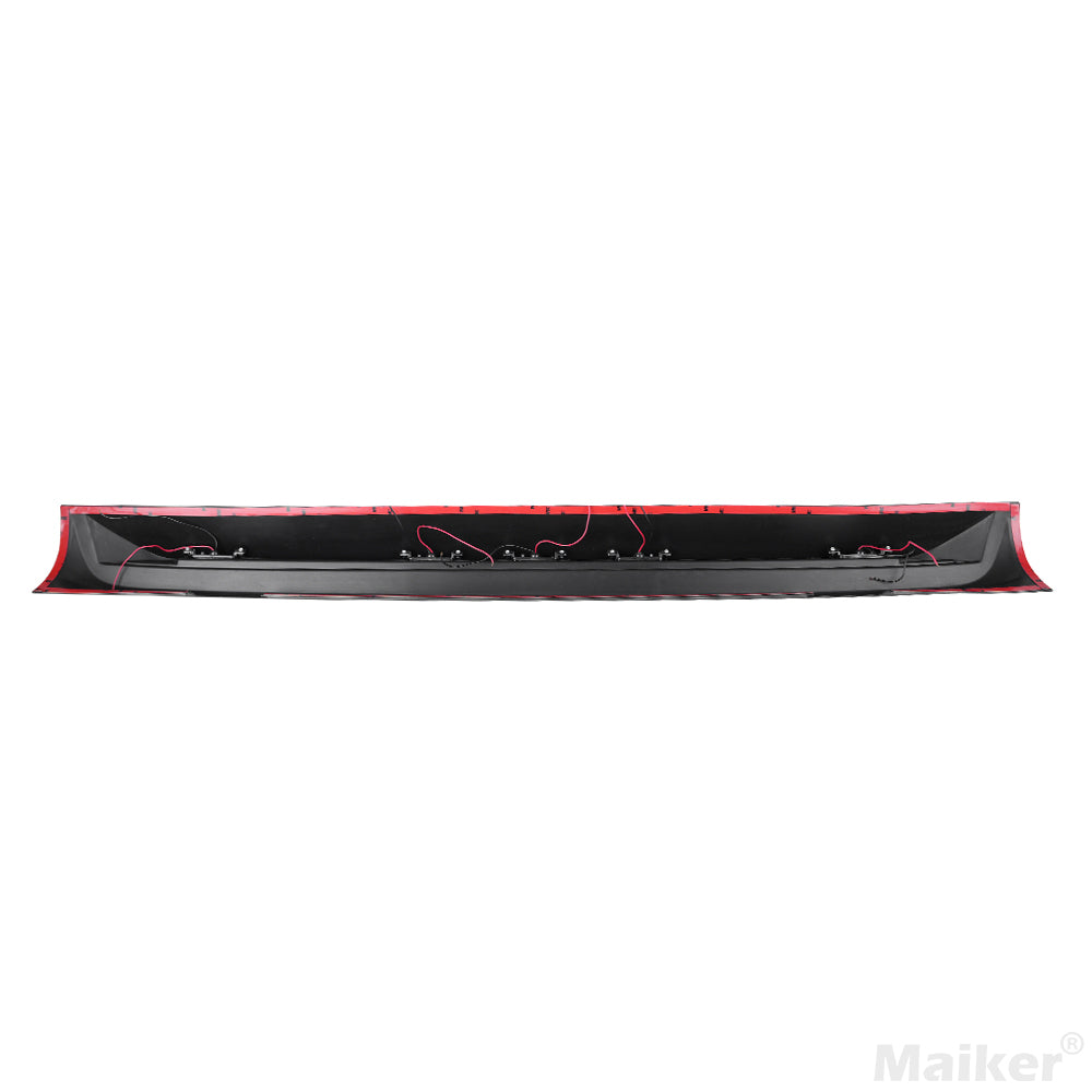 4x4wavers Rear Roof Spoiler/Tail Wing Roof Amber LED Lights Jeep Wrangler JL/JLU/4XE 2018-2025 - 4X4 WAVERS