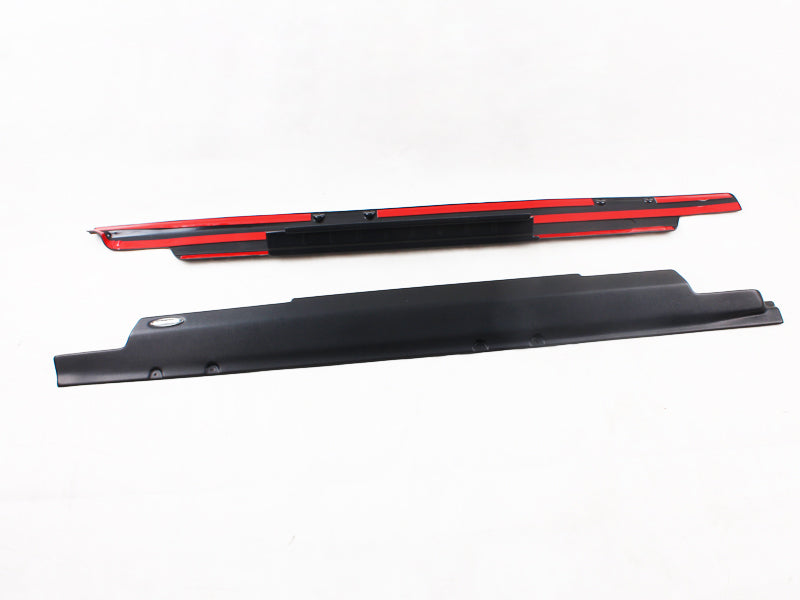 4x4wavers Bushwacker Side Skirt and Door Sill Plate Guards for Jeep Wrangler JK 2 doors 2007-2008-2018 - 4X4 WAVERS