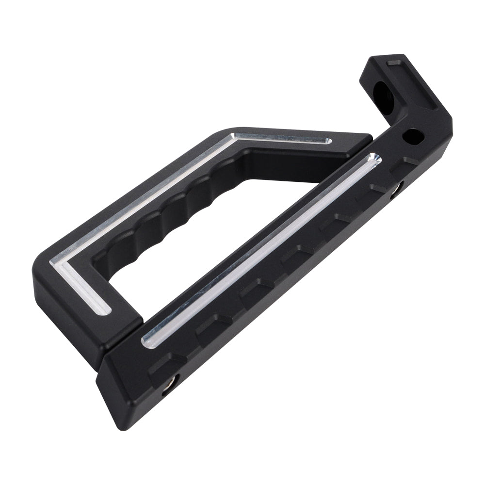 4x4wavers Aluminum Handle with Mobile Holder for jeep wrangler JK/JKU 2007-2018 - 4X4 WAVERS