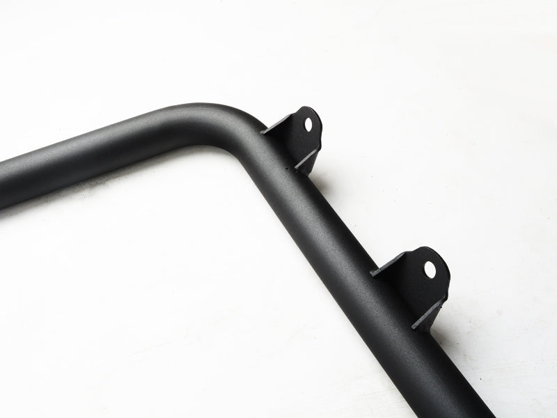 4x4wavers Black Front roof Light bar/windshield light mount  for Jeep Wrangler JK/JKU 2007-2018 - 4X4 WAVERS