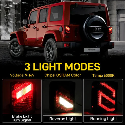 4X4Wavers TRUE MODS LED Tail Lights - 4X4 WAVERS