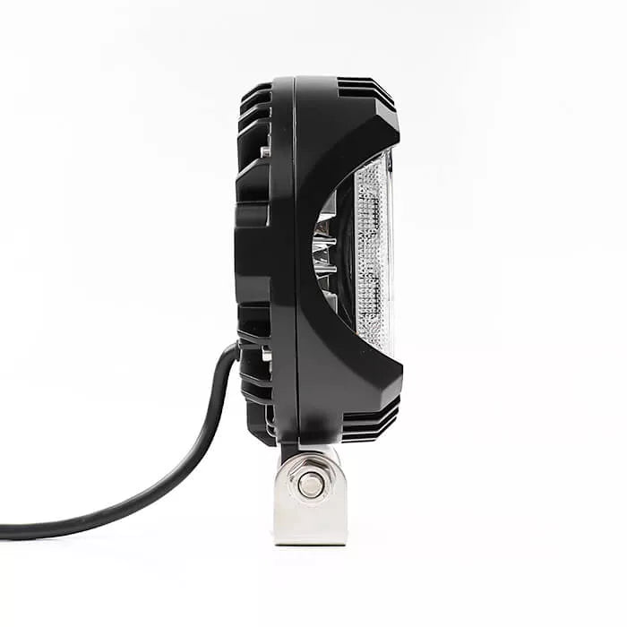 4X4Wavers 5 inch Off Road Driving white and Amber Light Combo Beam - 4X4 WAVERS