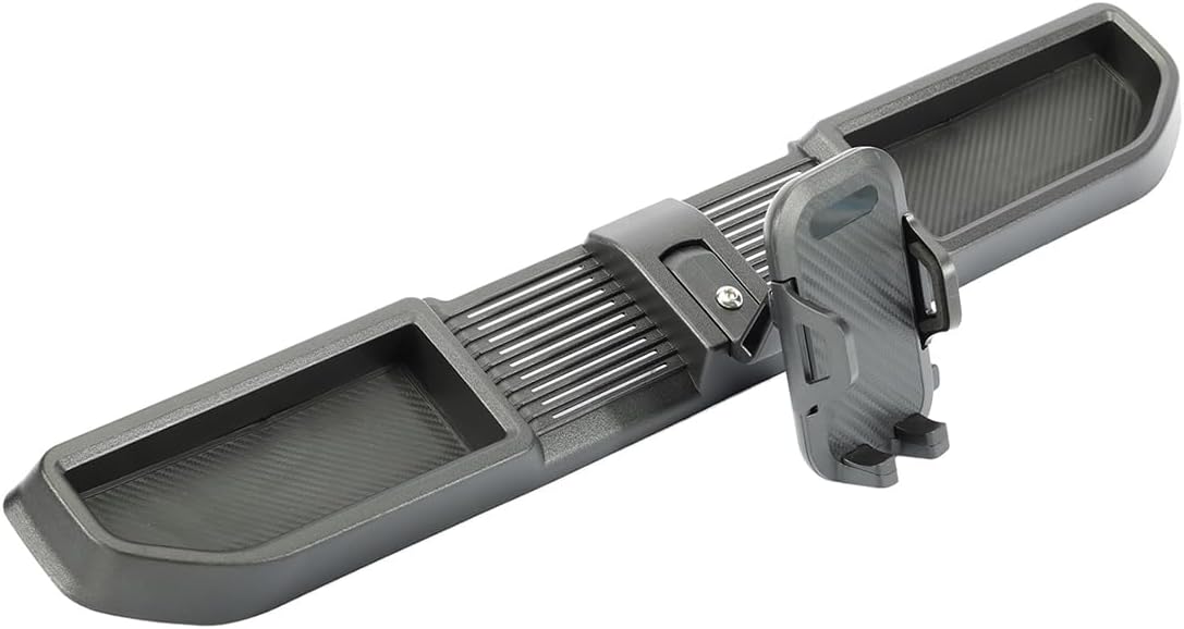 4X4WAVERS Dashboard Phone Holder and Tray - Phone Mount - Jeep Wrangler & Gladiator JL/JLU/JT 2024+ (not for 4XE) - 4X4 WAVERS