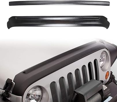 4x4wavers Front & Rear Spoiler Guard for jeep wrangler JK/JKU 2007-2018 - 4X4 WAVERS