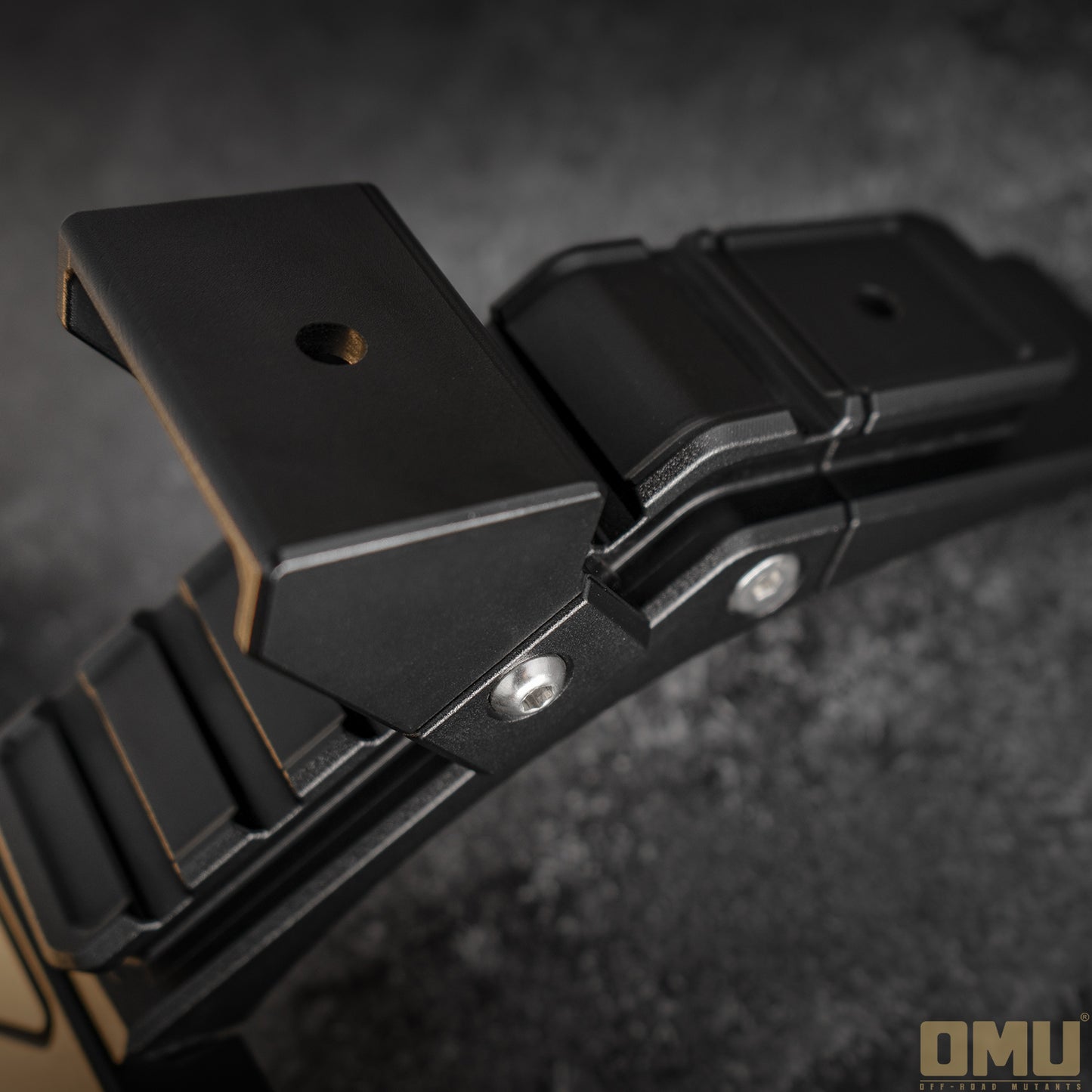 4x4wavers OMU A Pillar Light Bracket without light for jeep wrangler JL/JLU/JT 2018-2025 - 4X4 WAVERS