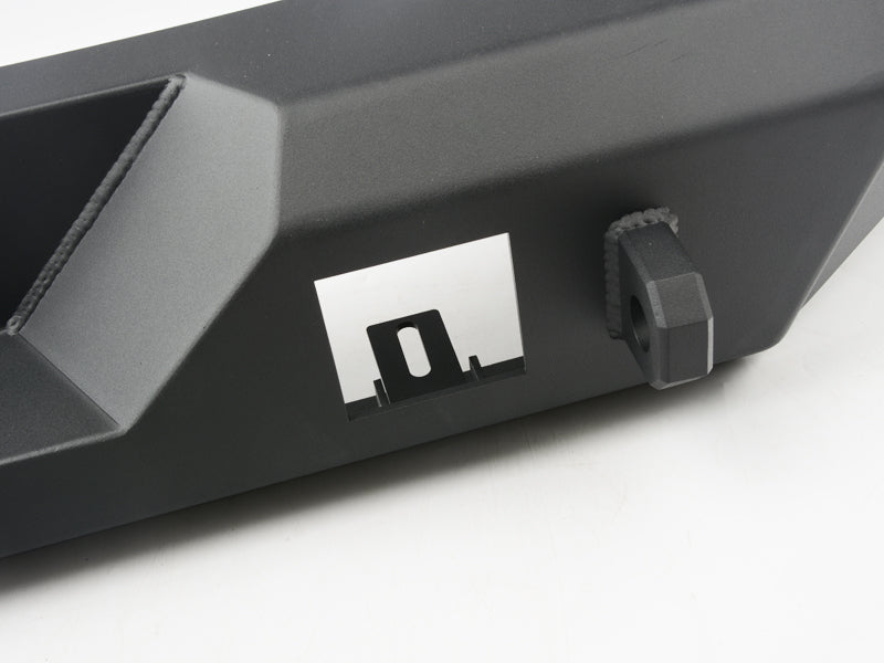 4x4wavers Rear Bumper - Angry Rear Style  for Jeep Wrangler JK / JKU - 4X4 WAVERS