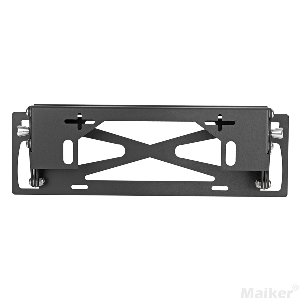 4x4wavers Removable License Plate Holder for all jeep wrangler models - 4X4 WAVERS