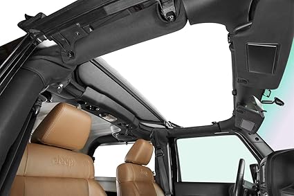 4x4wavers Sun rider For Hardtop For Jeep Wrangler JK/JKU2007-18 Jeep Wrangler JK 2 Door &Unlimited 4 Door Models - 4X4 WAVERS