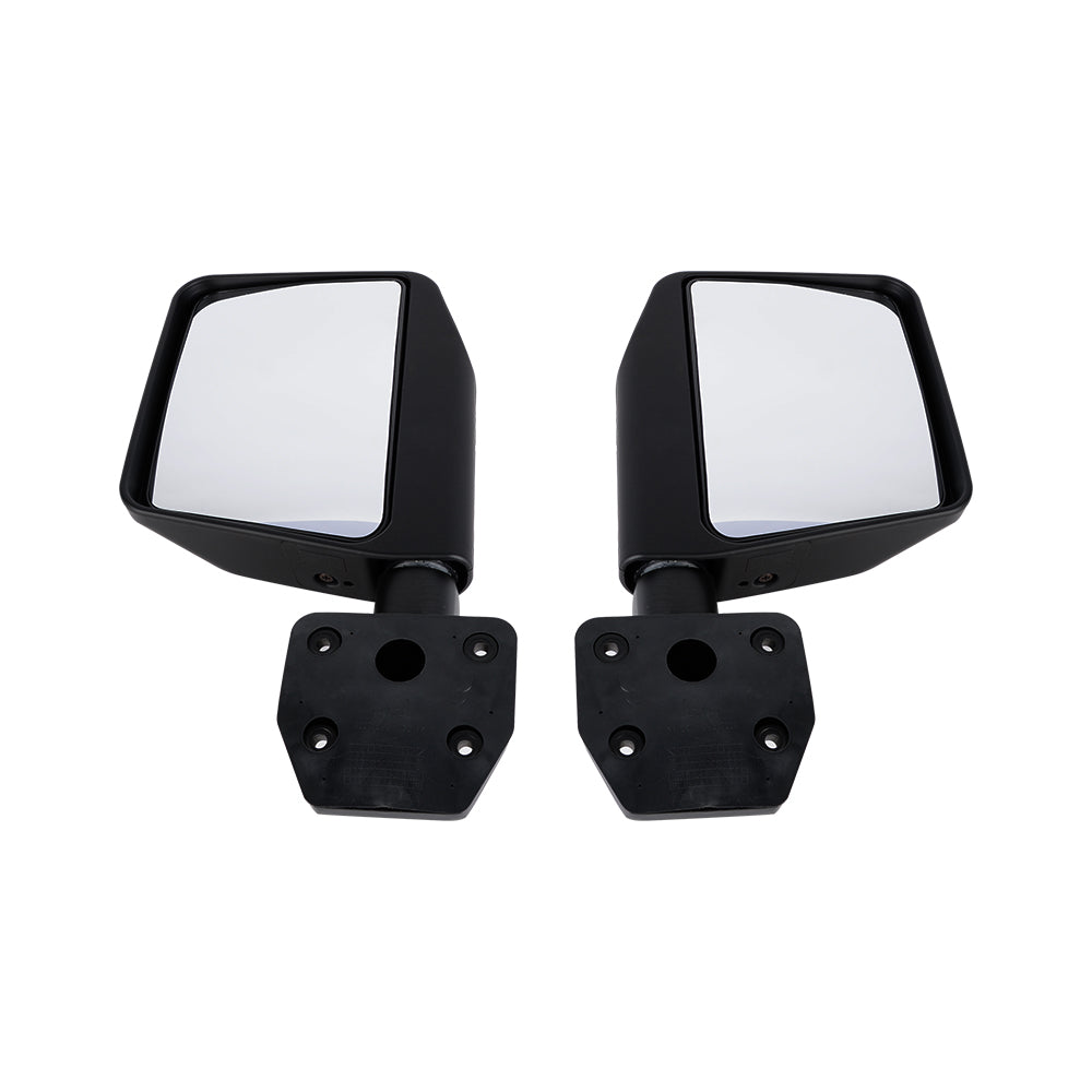4x4wavers Tubular Door 4 Doors With Rearview Mirror for jeep wrangler JKU 2007-2018 - 4X4 WAVERS
