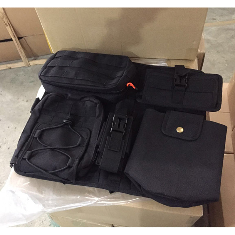 4x4wavers Tubular Door canvas bag for all jeep wrangler models JK/JKU/JL/JLU/4XE/JT - 4X4 WAVERS