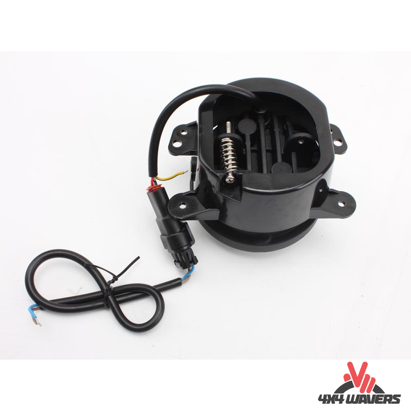 4x4wavers Grille Fog Premium LED Light, Angel Eyes Style - 4X4 WAVERS