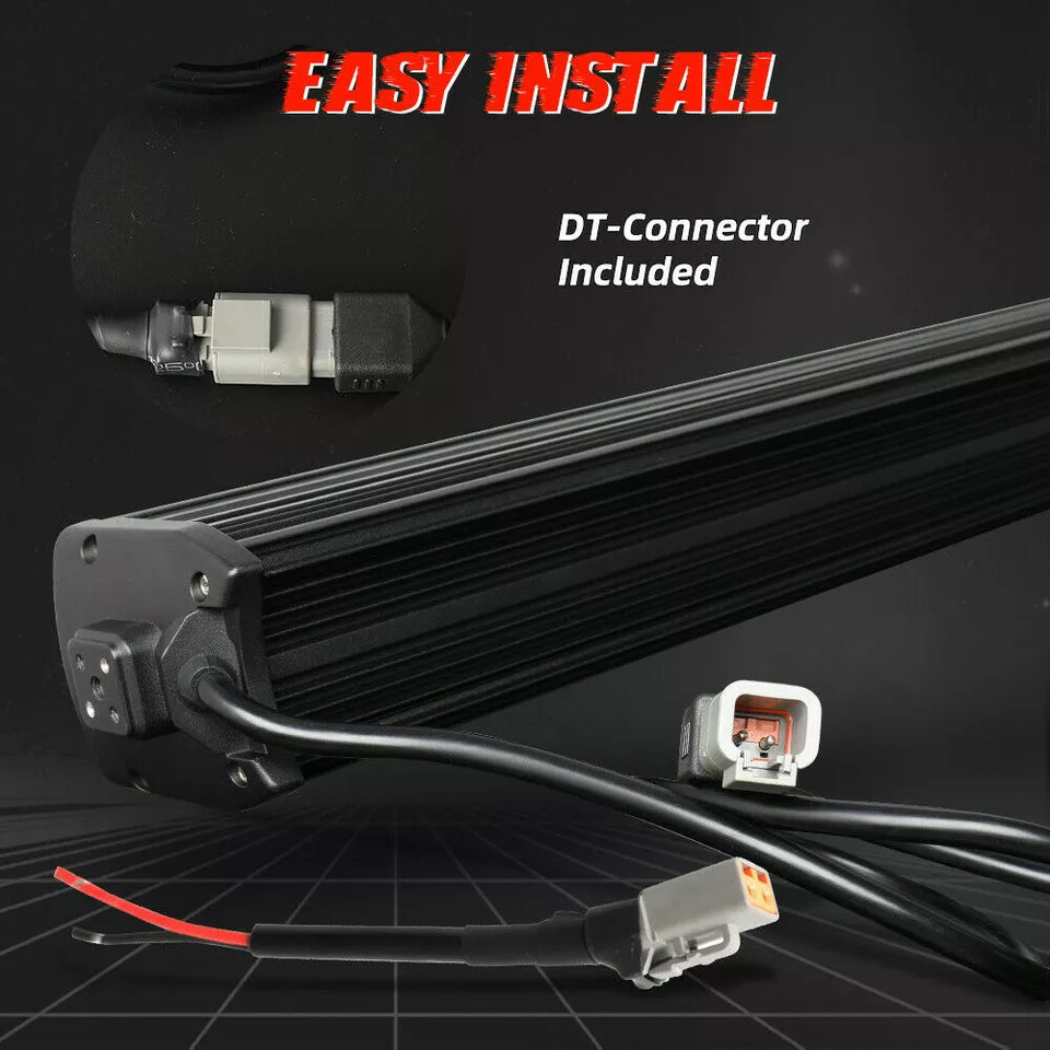 4X4Wavers 52inch F25 Series Multi Spot-projector Laser Module Dual Row LED Light Bar - 4X4 WAVERS