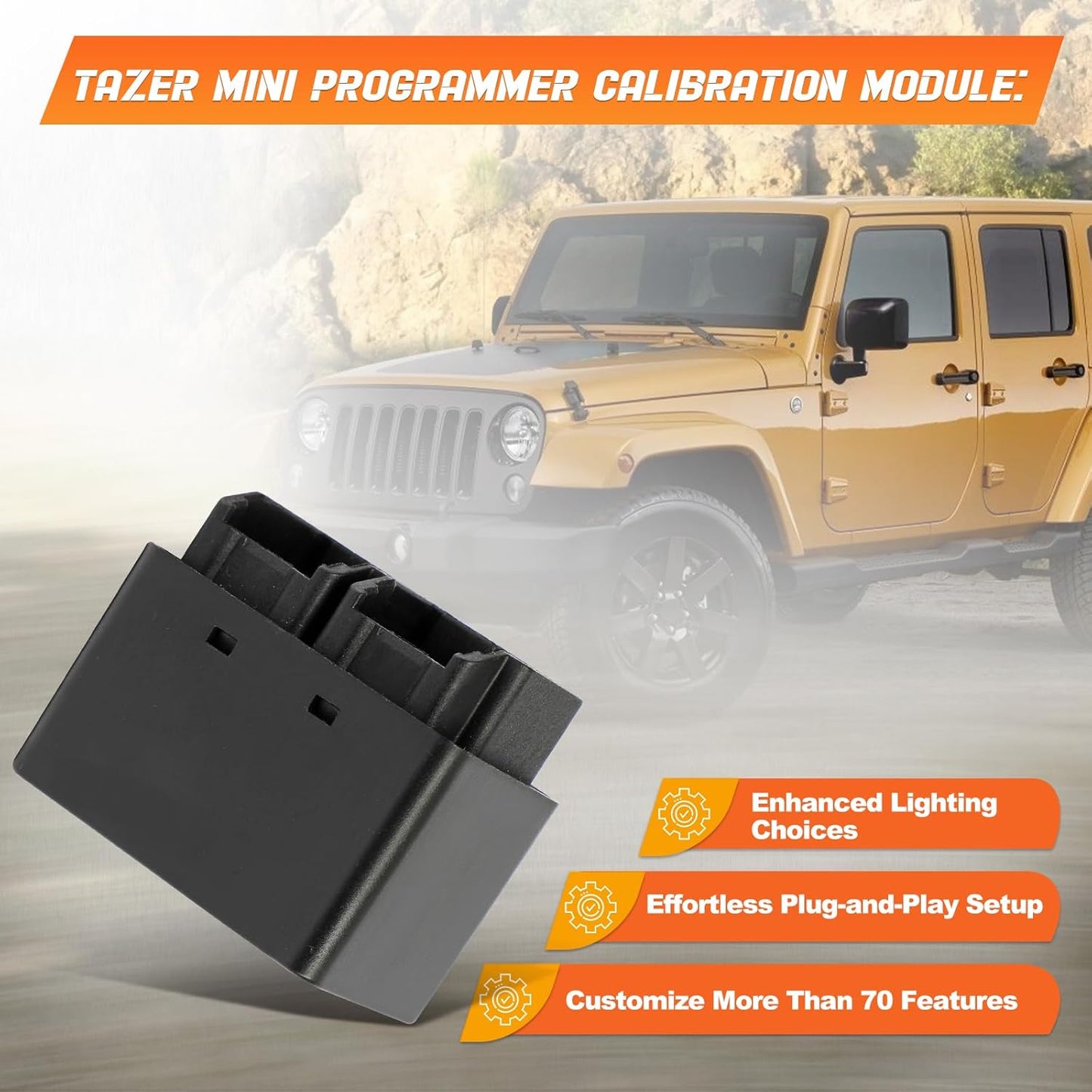 Tazer JL Mini - Jeep Wrangler JL/JLU/4XE/Gladiator-JT 2018+