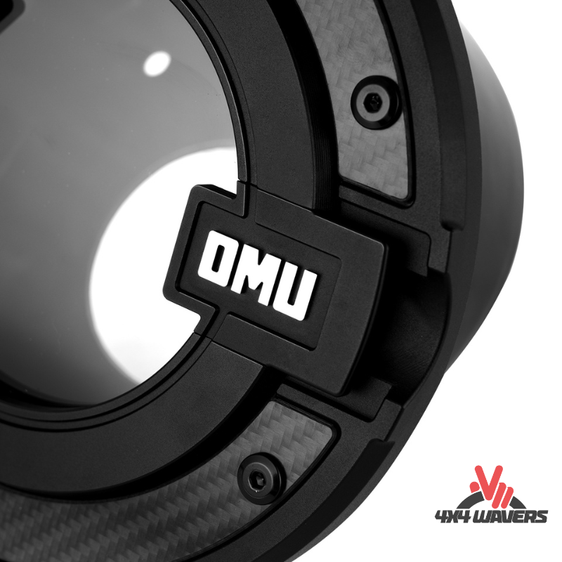 4x4wavers OMU Carbon Fiber & Aluminum Gas Tank Transparent Cover - 4X4 WAVERS