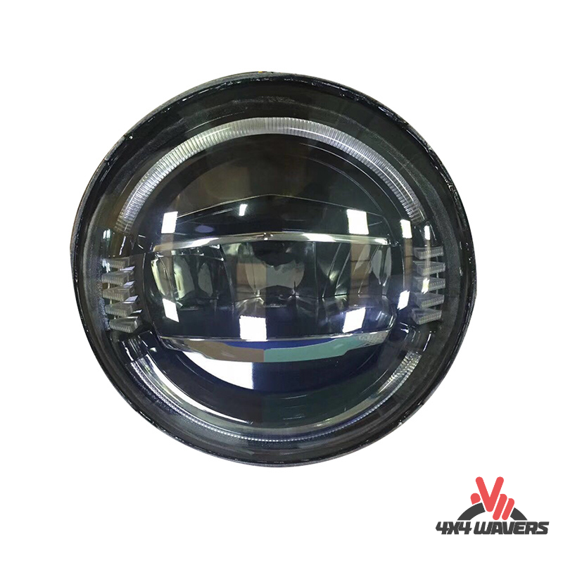 4x4wavers Headlights Premium LED Light Replacement, New JL Original Style - 4X4 WAVERS