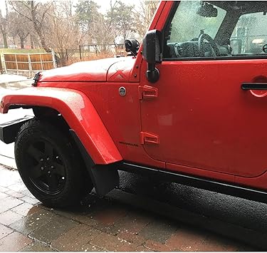 4x4wavers Mud Flaps/splash guard for jeep wrangler JK/JKU 2007-2018 - 4X4 WAVERS