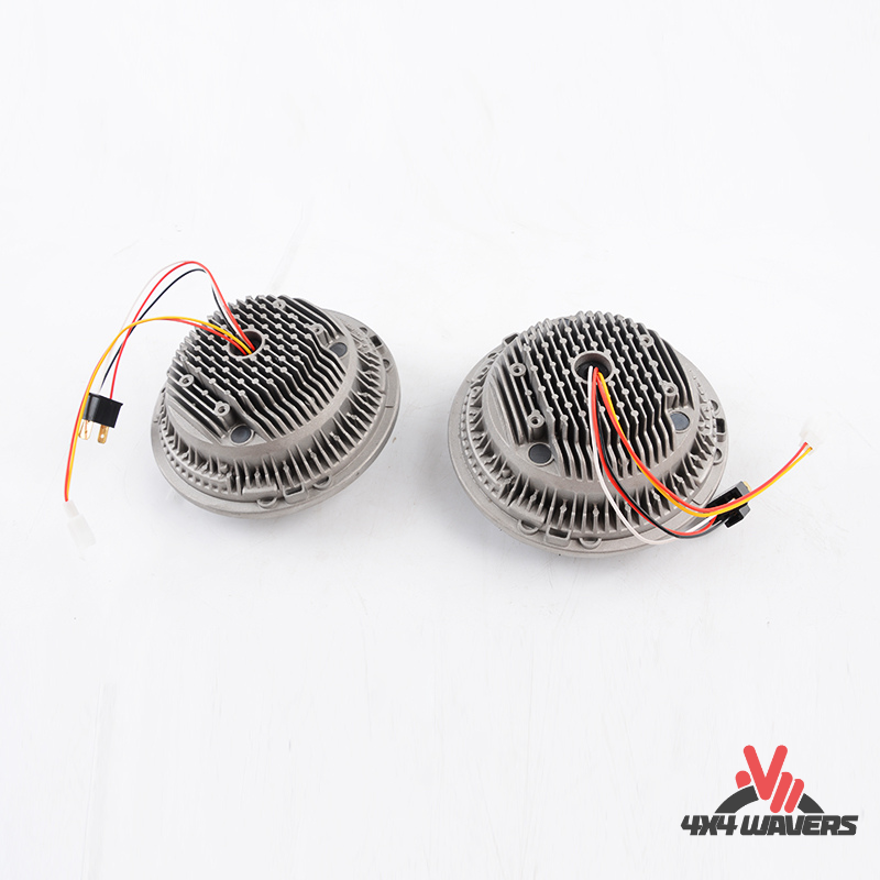 4x4wavers Headlights Premium LED Light Replacement, New JL Original Style - 4X4 WAVERS