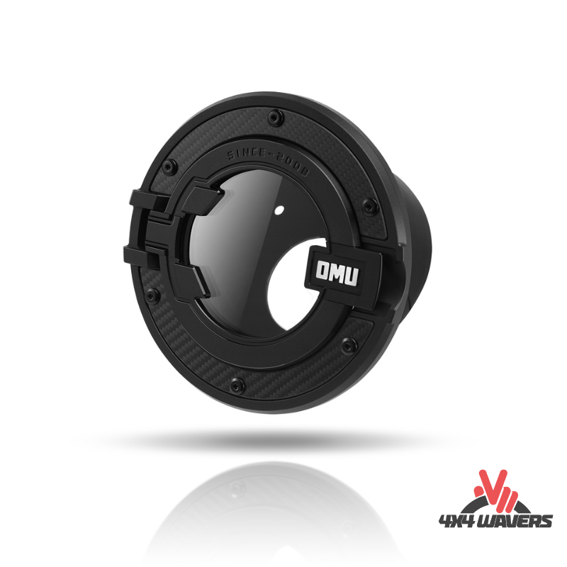 4x4wavers OMU Carbon Fiber & Aluminum Gas Tank Transparent Cover - 4X4 WAVERS