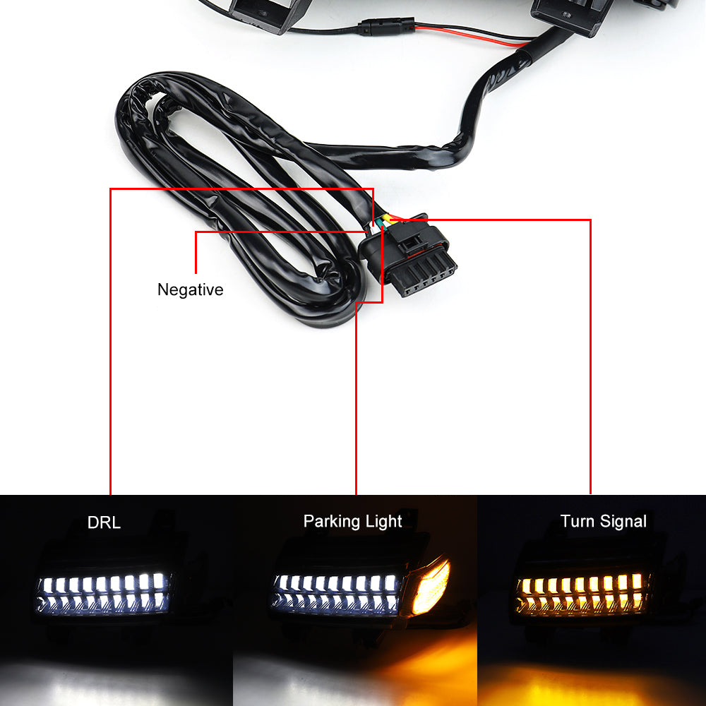 4x4wavers LED Fender Daytime Running Light for Jeep Wrangler JL/JLU/4XE/JT 2018-2023 - 4X4 WAVERS