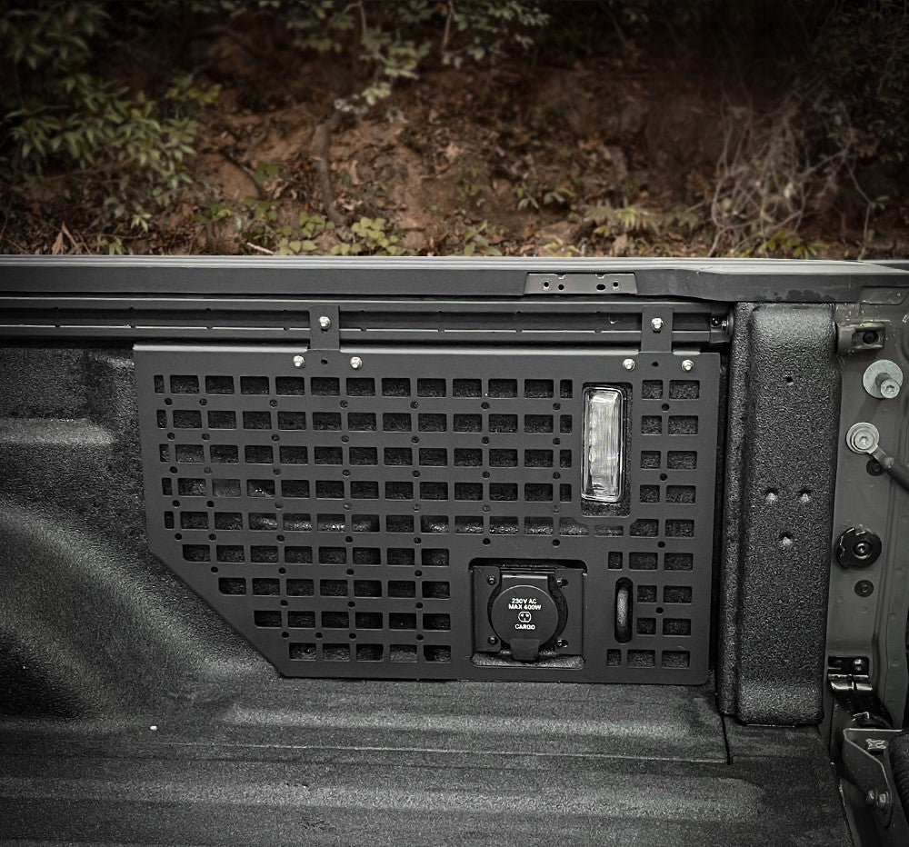 4x4wavers Side Bed Compartment Tactical Panel Cargo Storage Organizer for Jeep Gladiator - 4X4 WAVERS