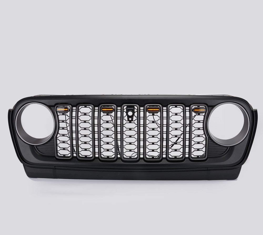 4x4wavers Grille Light LED Running Marker Lamp Accessories for jeep wrangler 2024-2025 grille - 4X4 WAVERS