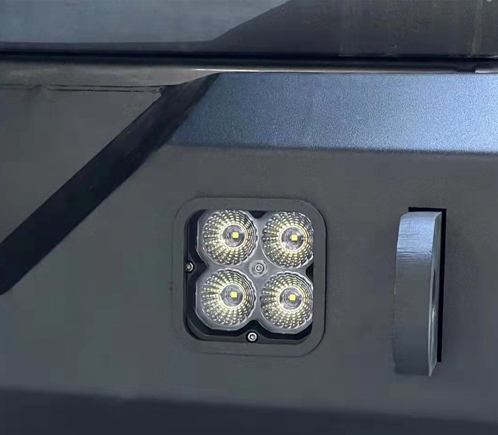 4x4wavers 3 Inch 20W Flood light For Jeep Wrangler JK/JKU/JL/JLU/4XE/JT Gladiator (white and Yellow) - 4X4 WAVERS