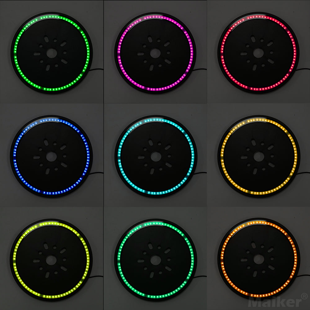 4x4wavers RGB Spare Tire Brake Light for jeep wrangler JK/JKU/JL/JLU 2007-2025 - 4X4 WAVERS