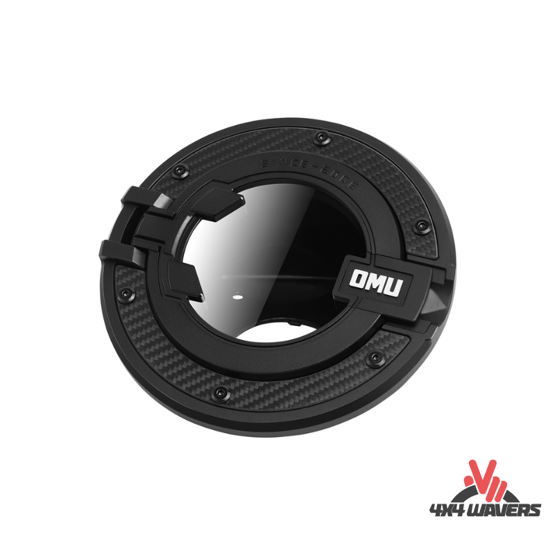 4x4wavers OMU Carbon Fiber & Aluminum Gas Tank Transparent Cover - 4X4 WAVERS