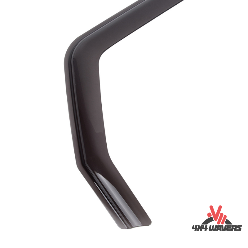 4x4wavers Side Window in-Channel Rain Guards & Sun Visor - 4X4 WAVERS