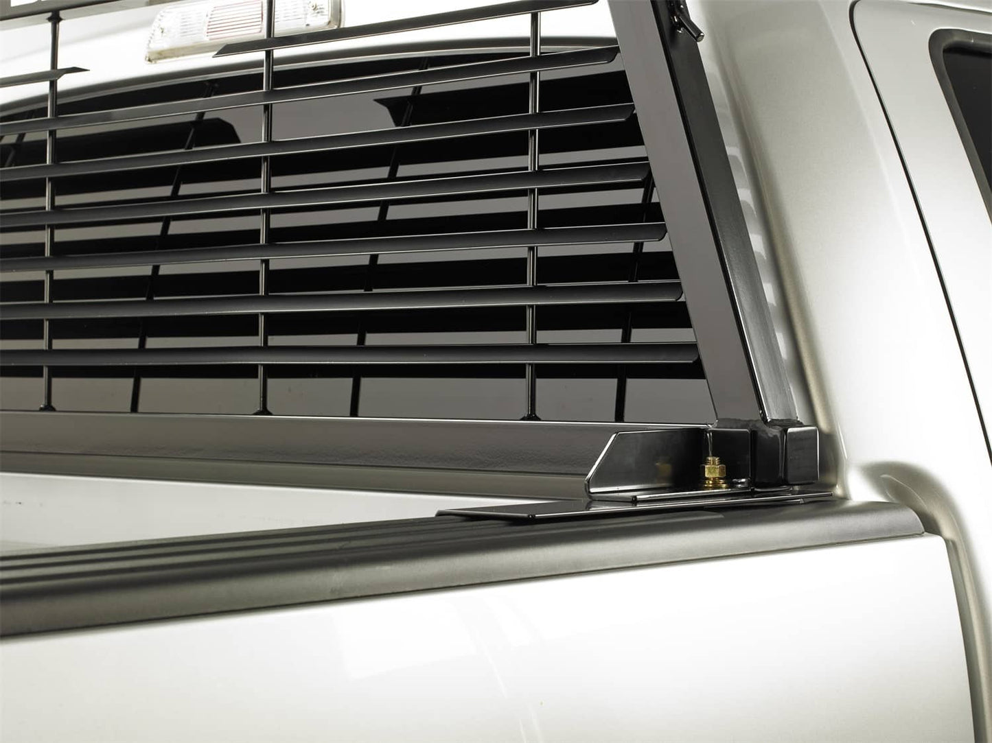 RealTruck Backrack headache rack installed on a Chevy Silverado 1500, providing added safety and cargo protection for the truck bed.