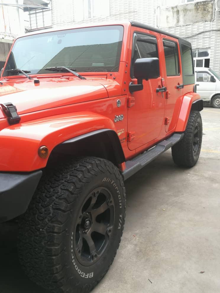 4x4wavers Fender Flares Trim Extension Protector - for Jeep Wrangler JK / JKU 2007-2018 - 4X4 WAVERS
