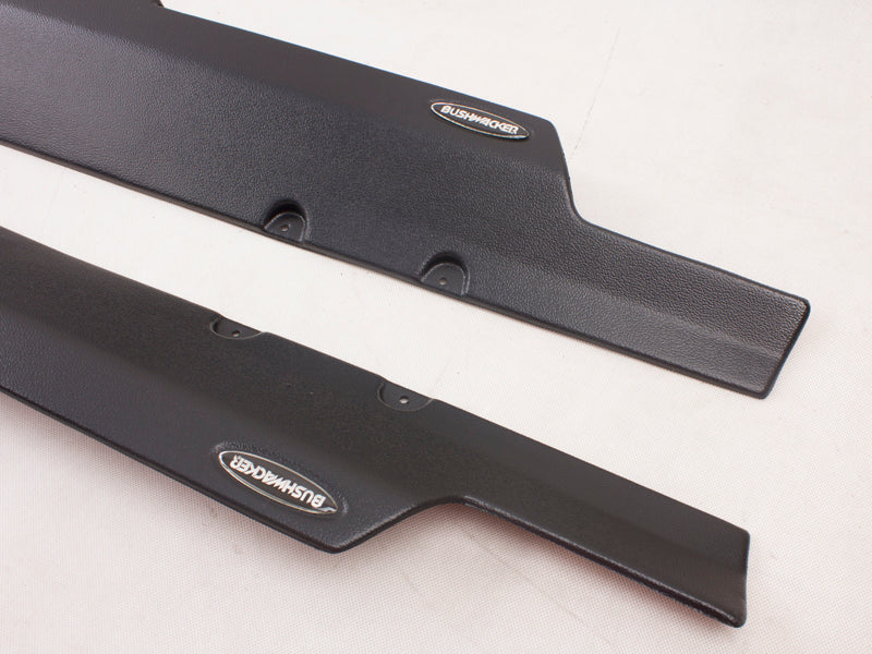 4x4wavers Bushwacker Side Skirt and Door Sill Plate Guards for Jeep Wrangler JK 4 Doors 2007-2018 - 4X4 WAVERS