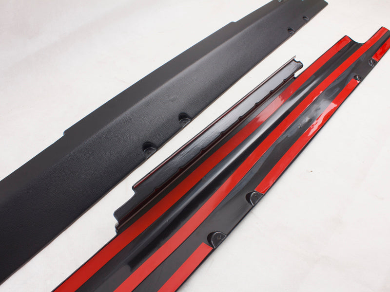 4x4wavers Bushwacker Side Skirt and Door Sill Plate Guards for Jeep Wrangler JK 4 Doors 2007-2018 - 4X4 WAVERS
