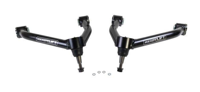 ReadyLift upper control arms for 2014-2018 GMC Sierra 1500, durable control arms for improved suspension performance.