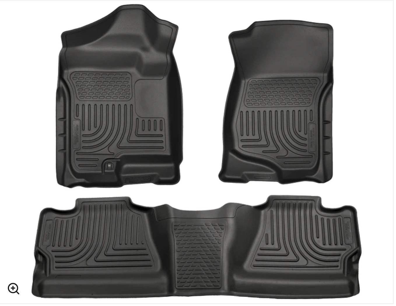 HUSKY LINERS WEATHERBEATER FRONT & 2ND ROW LINERS 07-13 GM 1500/ 07-14 HD CREW CAB