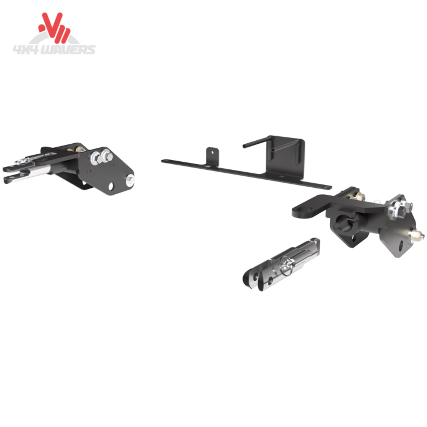 Complete installation hardware kit and steel safety cables for Silverado ZR2 baseplate SKU BX1757