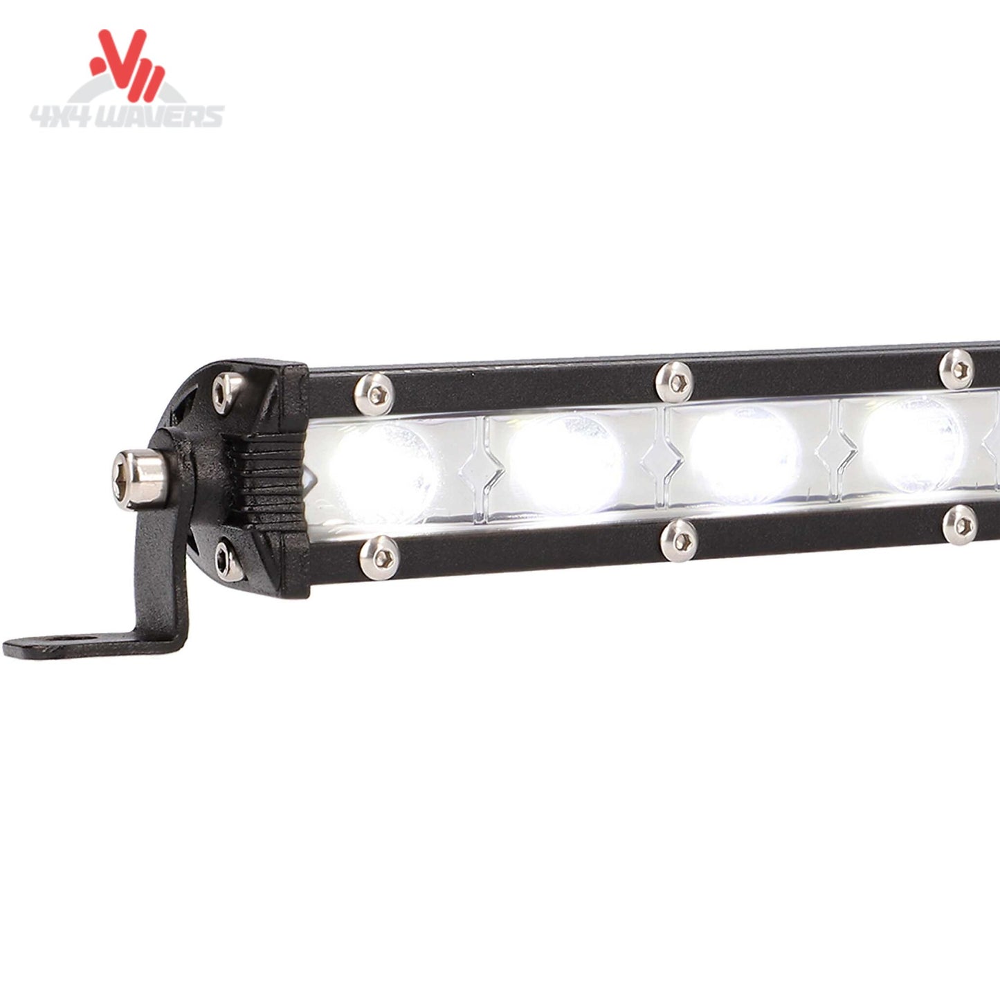 Metra Daytona Lights barra de luz LED ultradelgada de 19.5 pulgadas con haz puntual, ideal para iluminación todoterreno y de conducción nocturna.