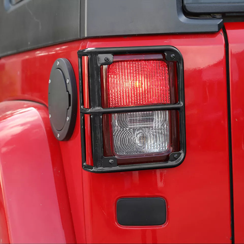 4x4wavers Taillight Cover for Jeep Wrangler JK/JKU 2007-2018 - 4X4 WAVERS