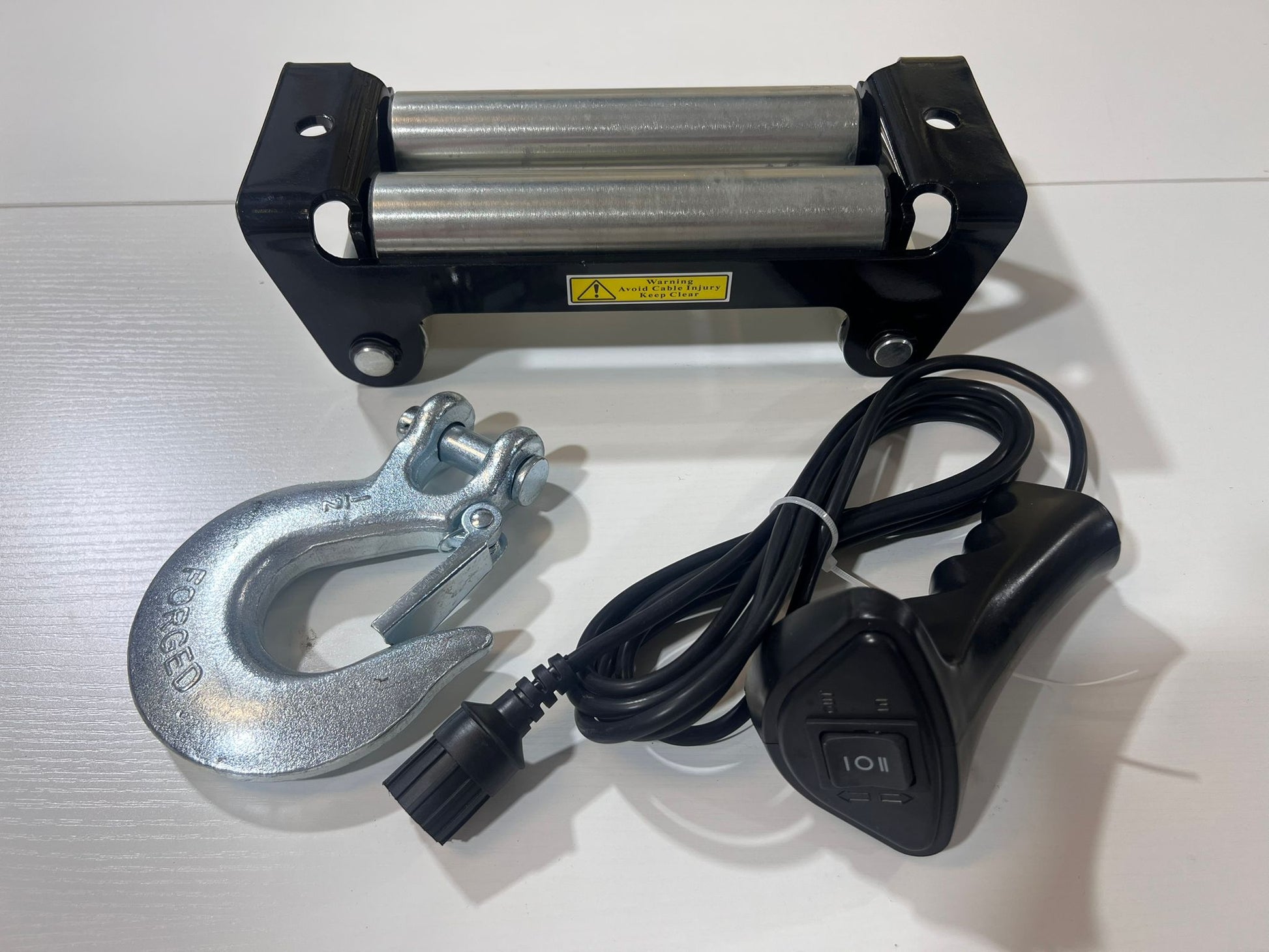 4X4Wavers Heavy Duty 20,000 lbs 12V Electric Offroad Winch with wireless remote - Synthetic rope - 4X4 WAVERS