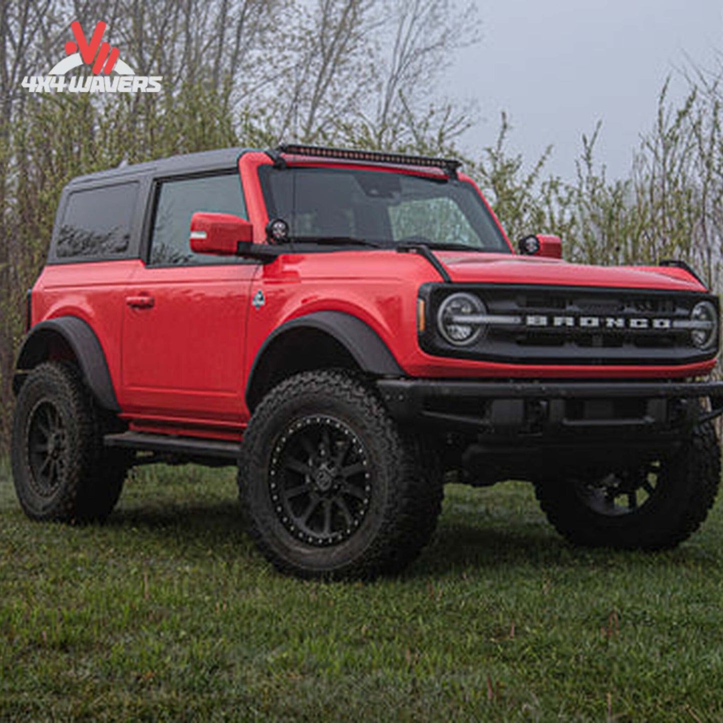 Zone Offroad Adventure Pro upper control arms included with Bronco Sasquatch F97 lift kit