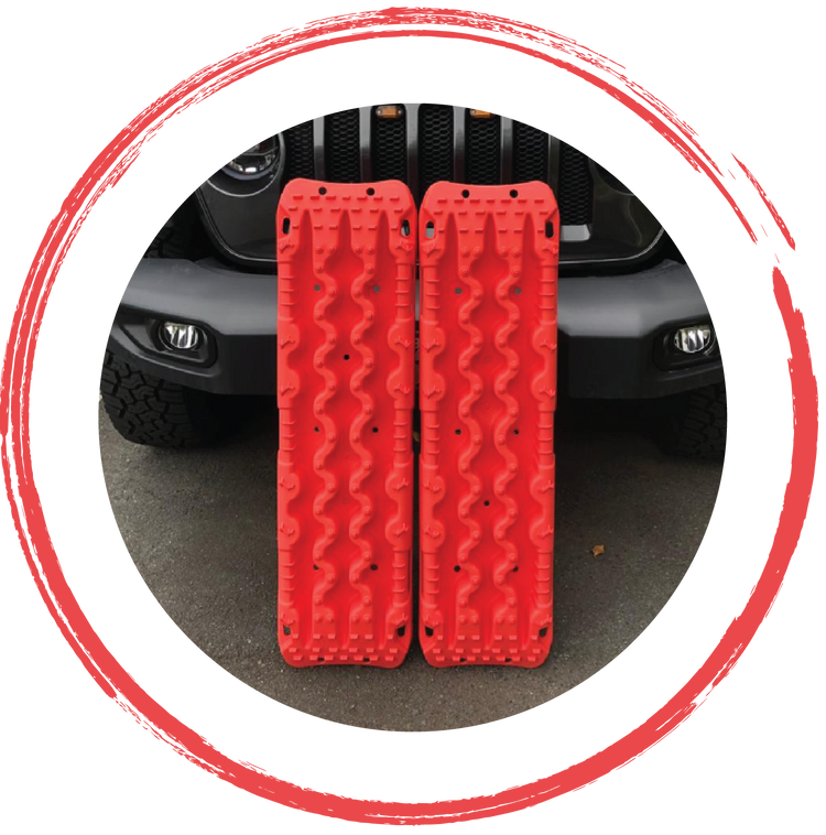 Plaques de traction et tapis de désensablement pour Jeep Wrangler, Gladiator et véhicules tout-terrain 4x4 par 4X4WAVERS