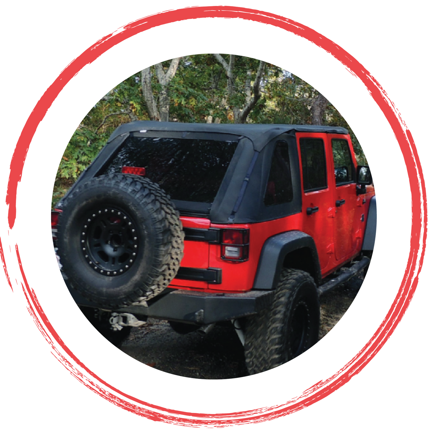 Hard tops, soft tops and top accessories for Jeep Wrangler, Gladiator and 4x4 off-road vehicles by 4X4WAVERS