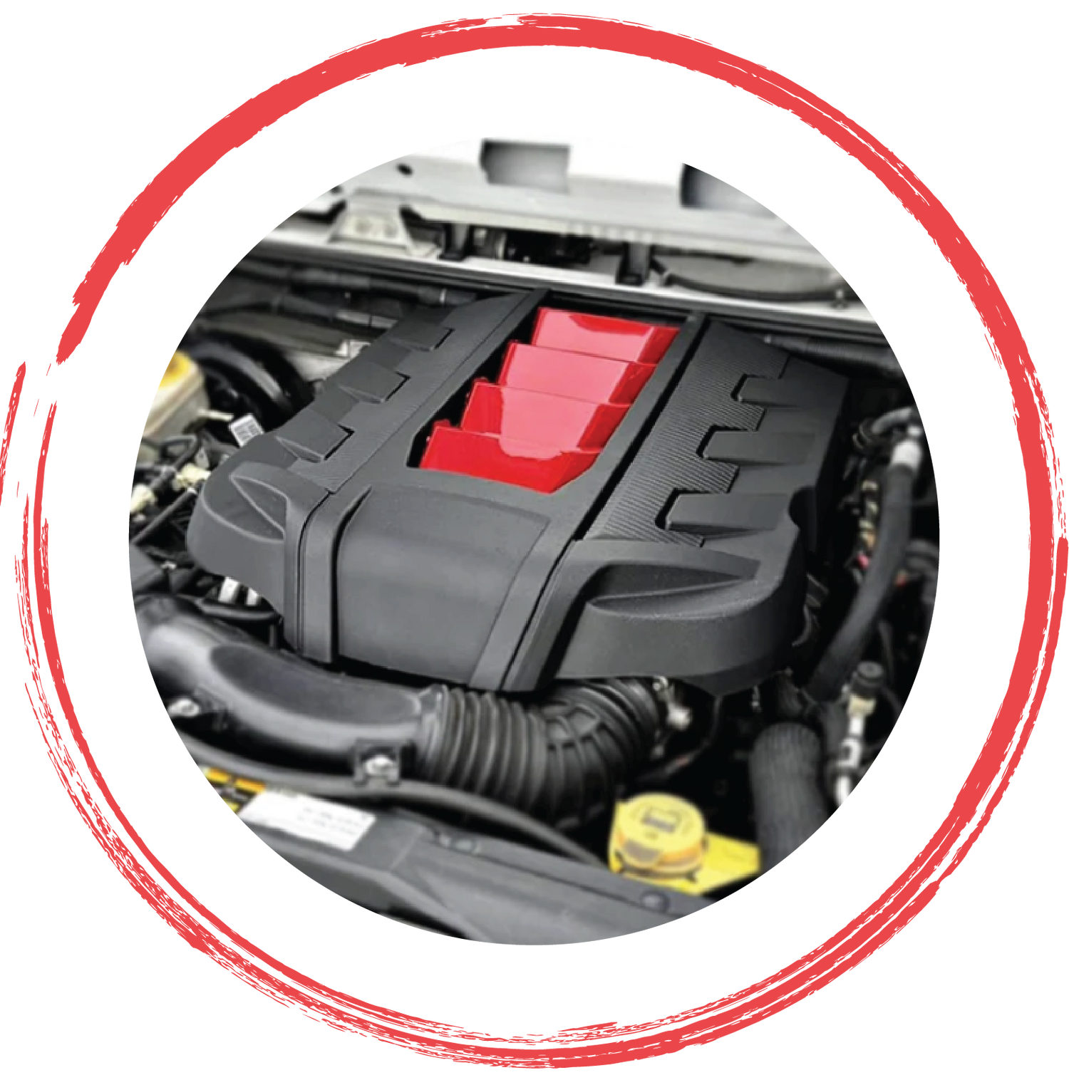 Engine covers and dress-up kits for Jeep Wrangler, Gladiator and 4x4 off-road vehicles by 4X4WAVERS