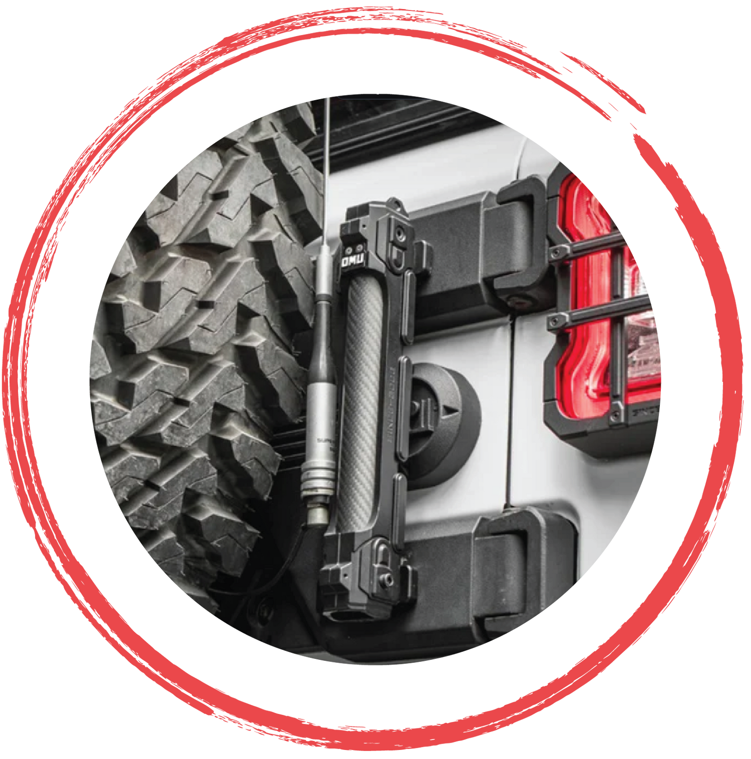 Flagpole holders and mounts for Jeep Wrangler, Gladiator and 4x4 off-road vehicles by 4X4WAVERS