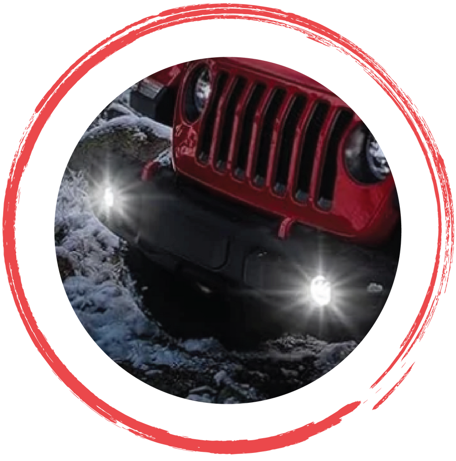 Luces antiniebla y luces direccionales para Jeep Wrangler, Gladiator y vehículos todoterreno 4x4 de 4X4WAVERS